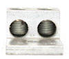 Burndy K2A25U Dual-Rated Aluminum Terminal Lug – Two-Conductor CU/AL, Up to 350 kcmil
