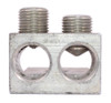 Ilsco AU-350 Mechanical Lug 350MCM-6 Double Conductor 1-Hole D971