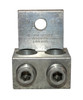 Burndy K2A36U Dual-Rated Aluminum Terminal Lug – 2 AWG to 600 kcmil, Two-Conductor, CU/AL