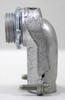 Bridgeport 804 Flex Malleable Iron Squeeze Connector 1/2-inch 90 Deg