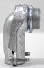 Bridgeport 804 Flex Malleable Iron Squeeze Connector 1/2-inch 90 Deg