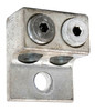 Penn Union L2A-500 Aluminum Solderless Lug 2 Conductor 500 MCM-6 1-Hole Tongue