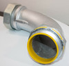 Eaton Crouse Hinds LTB30090 Liquidtight Conn 3 In 90 Deg Insulated Mall Iron