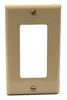 Leviton 123-80401-NI Ivory Standard Thermoplastic Wall Plate 80401-IN