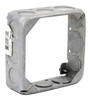 Steel City 53151-1/2-3/4 4 Inch Square Extension Ring 1-1/2 Deep Drawn Metallic