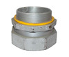 Crouse Hinds LT400 Liquidtight Connector 4-Inch Straight Malleable Iron