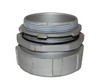 Midwest LT400 Liquidtight Connector 4-Inch Straight Malleable Iron
