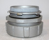 Midwest LT400 Liquidtight Connector 4-Inch Straight Malleable Iron