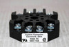 Custom Connector RB08 Relay Socket 10A 600V 2P 8 Pin Octal Panel Mount Screw Termination