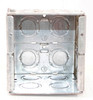Steel City GW-235-G Masonry Box 2-Gang 3-1/2 Deep Galvanized Steel