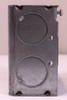 Steel City 521711 4" Square Junction Box