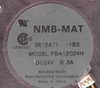NMB-MAT FBA12G24H Cooling Fan DC24V 0.3A 3-Wire Red/Black/Yellow