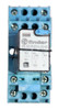 Finder 94.72 DIN Rail/Panel Socket w/Finder 54.32.9.024.0040 General Purpose Relay