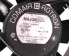 Comair Rotron JQ24B4X Polarity Protected Major DC Fan 24V 1.0A 2-Wire Red/Black