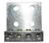 Burndy K4A29U4N Mechanical Lug 4-Holes 250KCMIL-6 4 Ports 1/2 Inch Stud