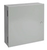 Hoffman A30N20BLP Enclosure Medium Hinged-Cover Type 1 NEMA 30x20x8.62 Gray Steel