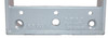 BWF EXR-1V Box Extension 1 Gang Metal Gray