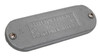 Appleton K75CM 3/4-in Conduit Body Cover Screw On Flat Type Form 35 Malleable Iron