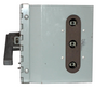 Siemens V7E3611 Fusible Twin Vacu-Break Switch w/Mounting Hardware 30A/30A 600V 3P 3PH Series A