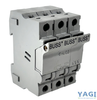 Bussmann CHCC3 Fuse Holder 30A 600V 3P Class CC Fuses DIN Rail CH Series