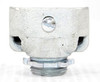 YAGI 7240V Straight Double MC Connector 3/8-Inch Malleable Iron