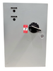 nVent Hoffman A24N20BLP/SPL Medium Hinged-Cover Type 1 Gray Steel W/Rotary Handl