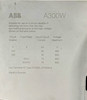 ABB A300W-30 Welding Isolation Contactor 400A Continuous 600v 3P 3PH