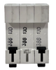 Eaton WMZS3D13 Breaker 13A 277/480V 3P 3PH 5kA Type D DIN Rail Feed-Thru LI Thermal Magnetic