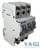 Eaton WMZT3D07 Circuit Breaker | 7A | 3-Pole | 480Y/277V | 10kA | D Curve | DIN Rail | Screw Terminals
