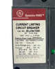 GE SELA36AT0060 Spectra RMS Breaker 60A 600V 3P 25kA with Rating Plug SRPE60A50