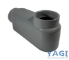 YAGI 4 Inch LB Type Conduit Body 308.0 CU IN Max Conductor Size 3 # 400 MCM