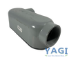 Orbit LR-250A Conduit Body 2-1/2 Inch Threaded AL LR Series W/Cover and Gasket
