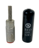 NSI PT3/0 Pin Terminal 600V 3/0 AWG Aluminum Tin Plated Pin: Copper Tin Plated Red Die