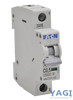 Eaton WMZS1C00 Breaker 0.5A 480/277V 1P 1PH 10kA Type C DIN Rail Trip Indicator Standard Terminal