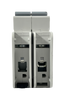 Eaton WMZT2C03 Breaker 3A 277/480V 2P 1PH 10kA Type C DIN Rail Feed-Thru LI