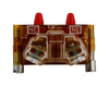 Eaton 10250T3C Pushbutton Contact Block 30.5 mm HD 2NC Pressure Terminals Amber