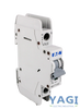 Eaton WMZT1C06T Breaker 6A 277V 1P 1PH 10kA Type C DIN Rail Trip Indicator Ring Terminal