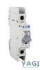 Eaton WMZT1D02 Breaker 2A 277V 1P 1PH 10kA Type D DIN Rail Trip Indicator Standard Terminal