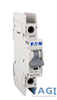 Eaton WMZT1D01 Breaker 1A 277V 1P 1PH 10kA Type D DIN Rail Trip Indicator Standard Terminal