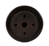 YAGI 4H4W3D Porcelain Insulator 4 Bolt Holes Top 2 Bolt Holes Bottom 3/PKG