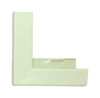 Legrand Wiremold 2318 External Elbow 2 1/2 Inch 90 Degree Ivory Non-Metallic
