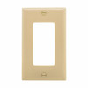 Eaton Cooper Arrow Hart 5151V-BOX Unbreakable Wallplate Ivory Single-Gang