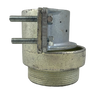 Bridgeport 419 Squeeze Connector 3 1/2-Inch Malleable Iron