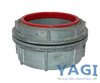 Eaton ST9 Myers Hub 3-1/2 Inch Straight Scru-Tite Threaded Zinc