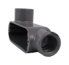 YAGI ALL-2 Conduit Body 3/4-Inch LL-Type 90 Degree Hubs Aluminum