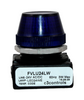 c3controls FVLU24LW Pilot Light Blue 24VAC/VDC LED24WE 60Hz 3 Wire Max