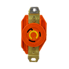 Hubbell IG2310 Twist Lock 20A 125V 2P 3W Grounding Flush Screw Terminal Orange