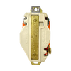 Hubbell IG2310 Twist Lock 20A 125V 2P 3W Grounding Flush Screw Terminal Orange