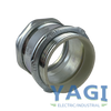 YAGI 257-I Compression Connector 3 Inch Steel Straight Insulated