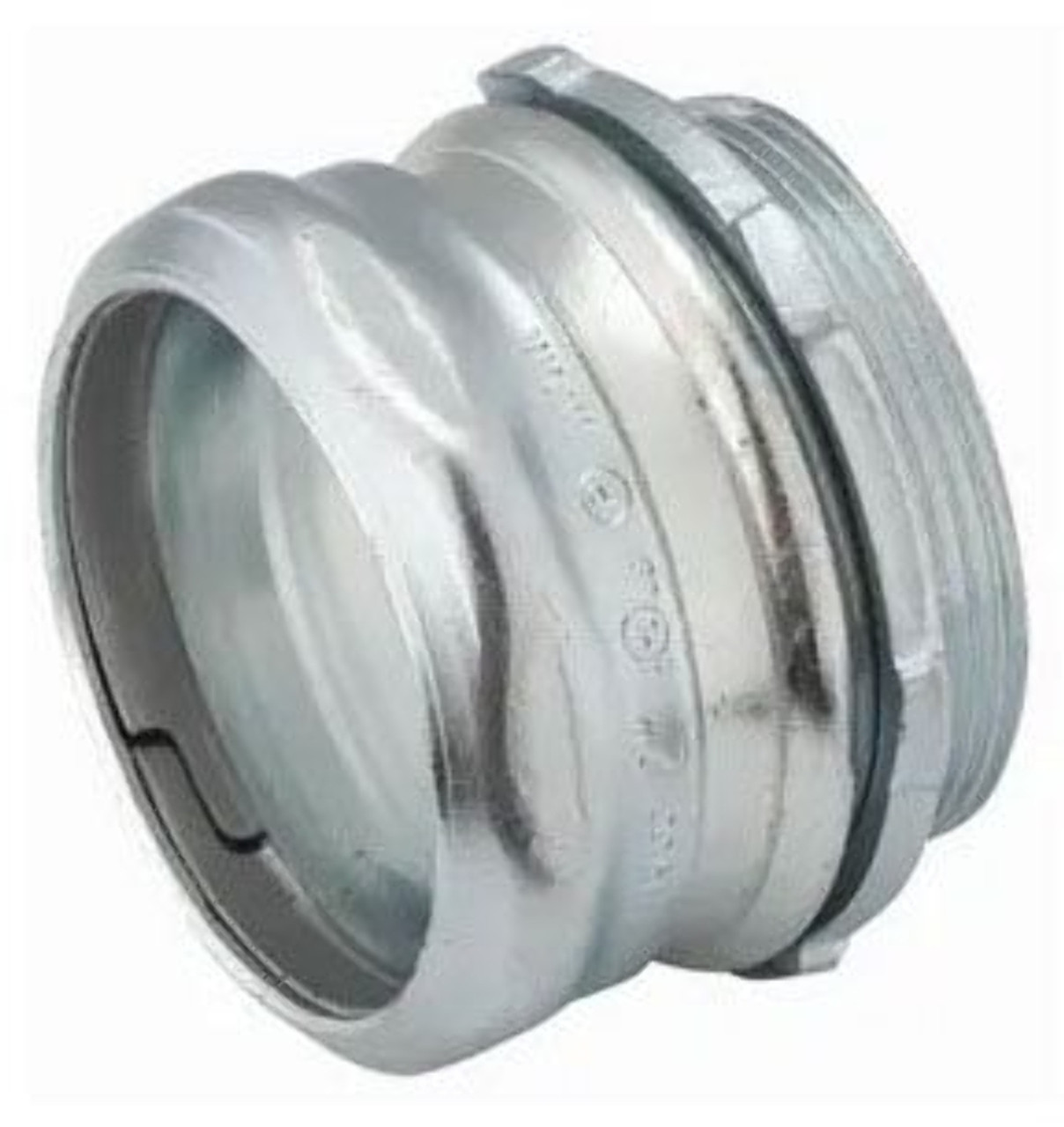 YAGI TC116A Straight Compression Connector 2 Inch Steel
